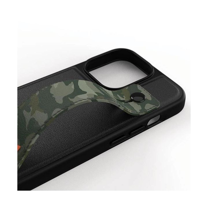 Adidas OR dėklas su dirželiu iPhone 13 Pro / iPhone 13 - juodai žalias