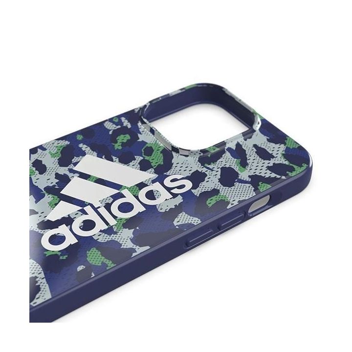 Adidas OR SnapCase Leopard dėklas iPhone 13 / iPhone 13 Pro - mėlynas