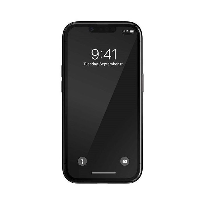Adidas OR SnapCase dėklas su logotipu iPhone 14 Pro - juodas