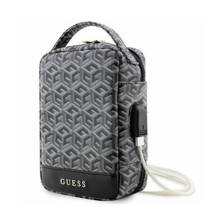 Torba organizatorius Guess GCube Stripes - czarna
