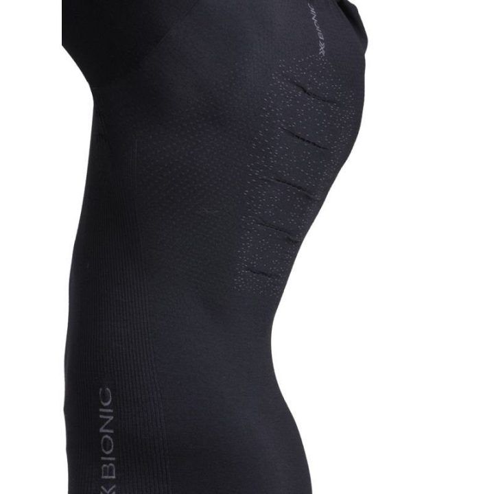 Vyriški marškinėliai X-BIONIC MightyWool LS-X, juodi