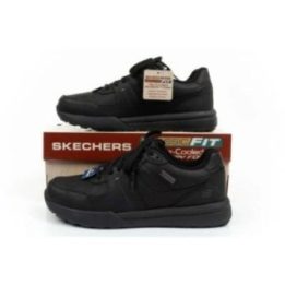 Vyriški vandeniui atsparūs sportbačiai Skechers Netson, juodi