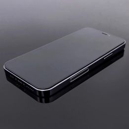 Full Glue grūdintas stiklas visam ekranui su rėmeliu, skirtas Xiaomi Mi Band 8 - juodas