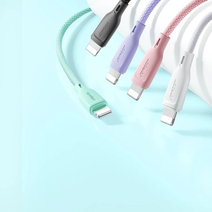 Kabel Multi A / Lightning 3A 1m - rožinis