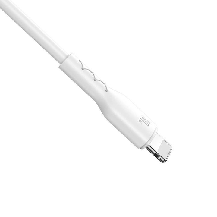 Kabel Flash C / Lightning 30W 1m - Juodos spalvos