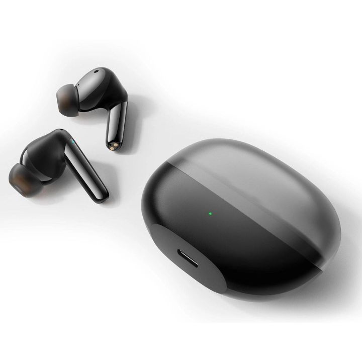 Jbuds serijos JR-BB1 TWS belaidės ausinės į ausis - juodos spalvos