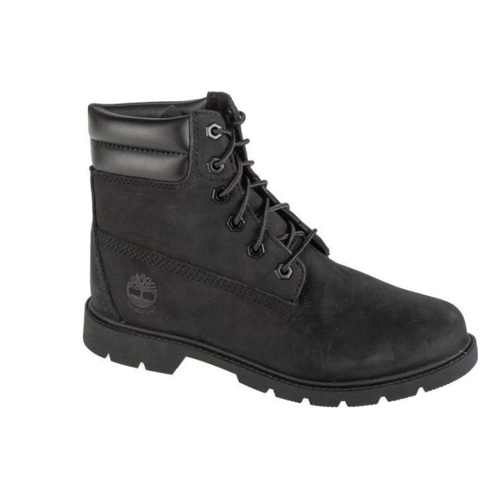 Moteriški auliniai batai Timberland Linden Woods WP 6 Inch, juodi