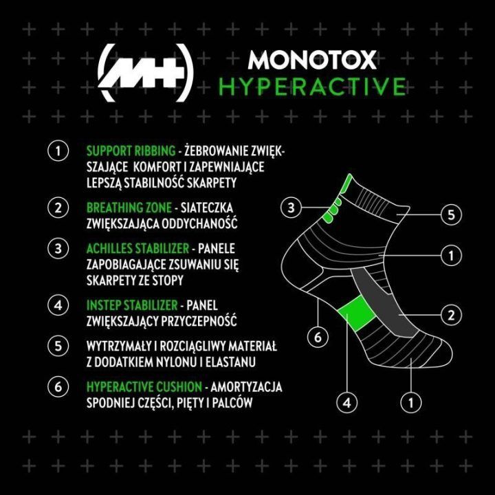 Kojinių komplektas Monotox Hyperactive, 2 poros