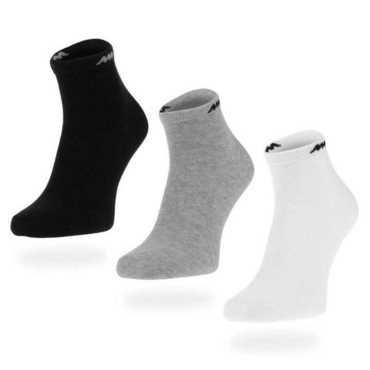 Uniseks trumpos medvilninės kojinės Monotox Basics, 3 poros