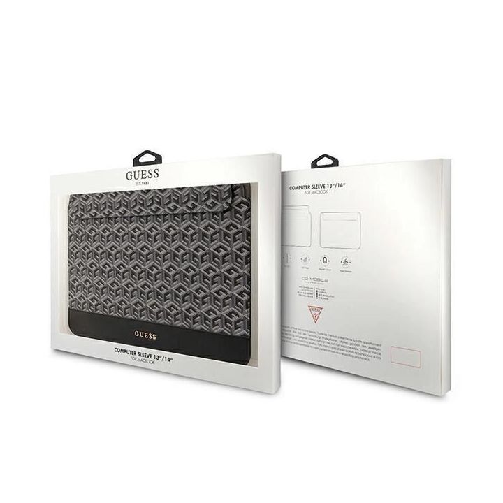 Guess GCube Stripes ant nešiojamojo kompiuterio 14 - juodos spalvos