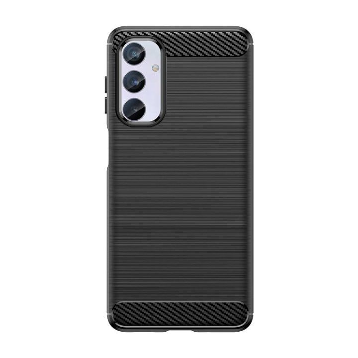 Lankstus Samsung Galaxy M54 anglies dygsnio dėklas, skirtas Carbon Case - juodas