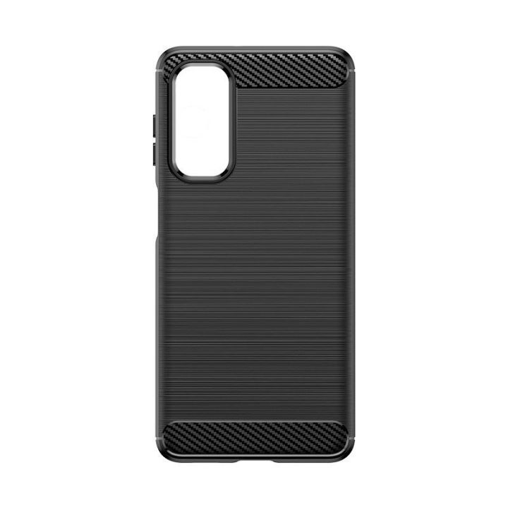 Lankstus Samsung Galaxy M54 anglies dygsnio dėklas, skirtas Carbon Case - juodas