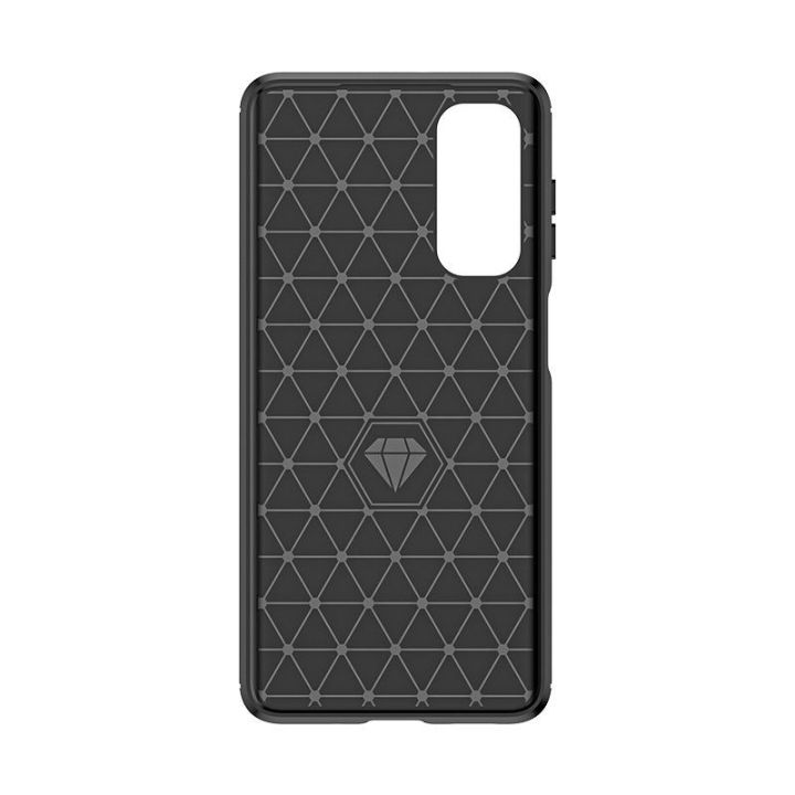 Lankstus Samsung Galaxy M54 anglies dygsnio dėklas, skirtas Carbon Case - juodas