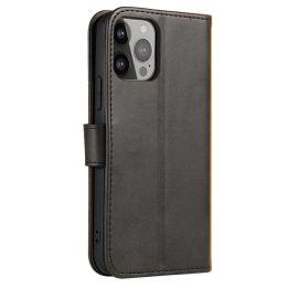 Magnetinis dėklas su atvartu ir pinigine, skirtas Tecno Pop 7 - juodas