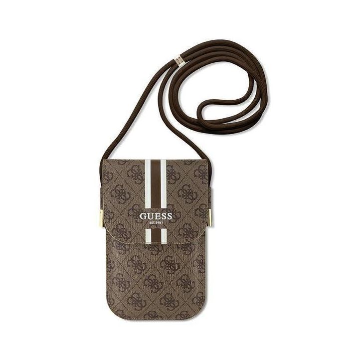 Guess 4G Stripes rankinė - ruda