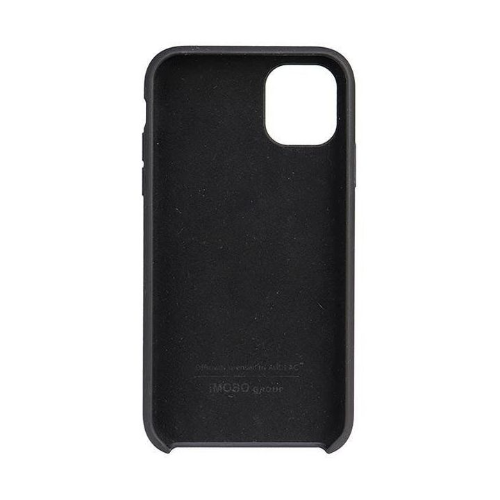 Audi silikoninis dėklas iPhone 12 / iPhone 12 Pro - juodas