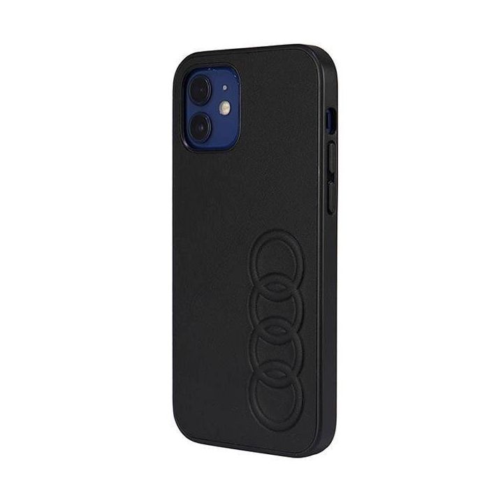 Audi sintetinės odos dėklas iPhone 11 Pro - juodas