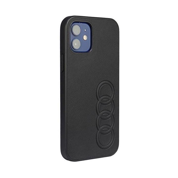 Audi sintetinės odos dėklas iPhone 11 Pro - juodas