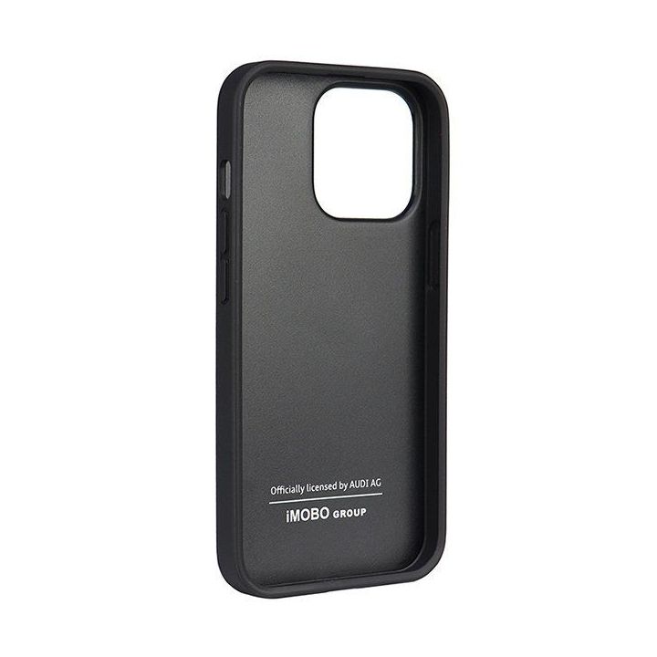 Audi sintetinės odos dėklas iPhone 13 Pro / iPhone 13 - juodas