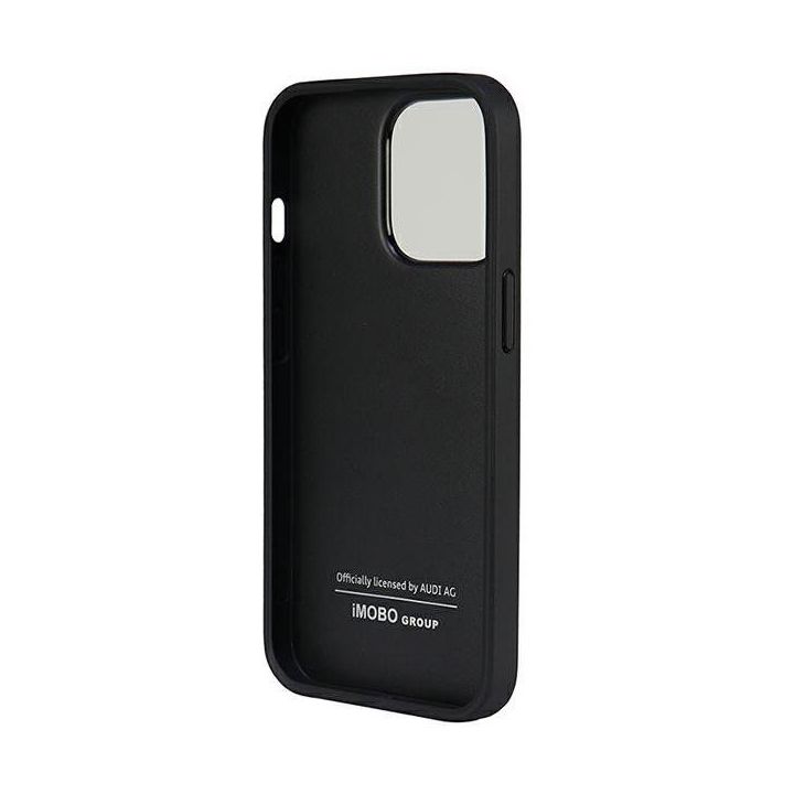 Audi sintetinės odos dėklas iPhone 13 Pro / iPhone 13 - juodas