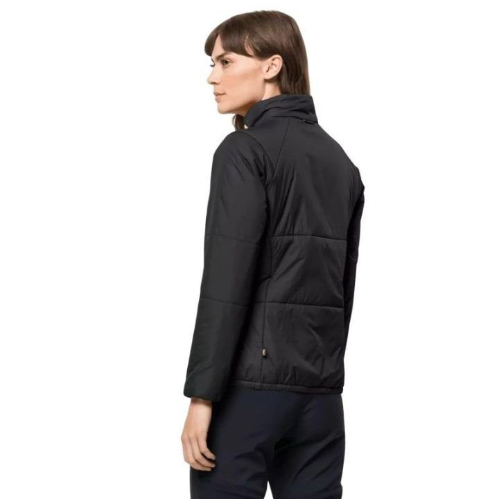 Moteriška pašiltinta striukė su gobtuvu Jack Wolfskin Bergland INS