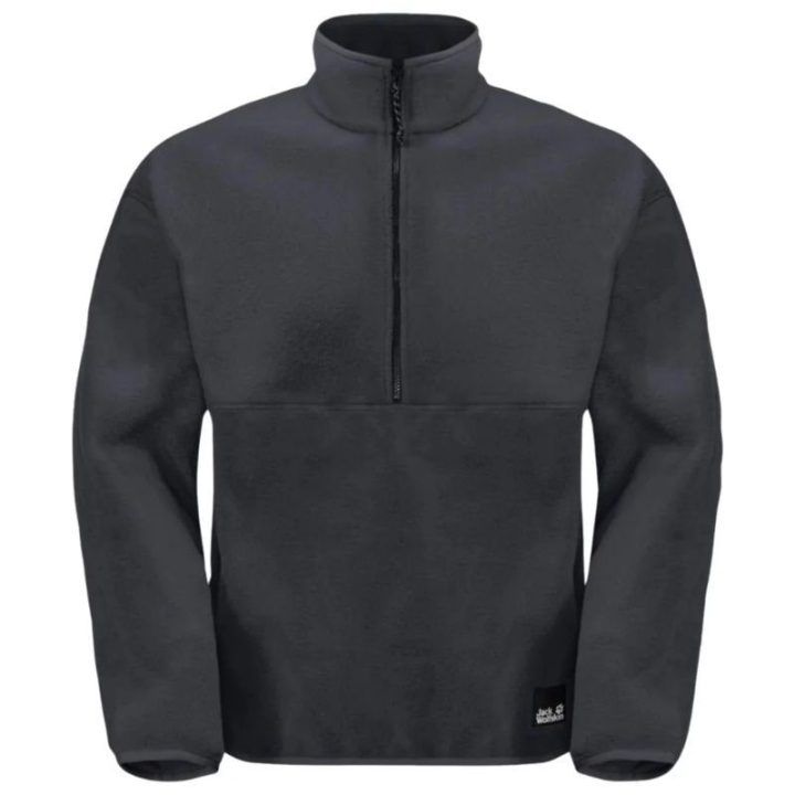 Vyriškas džemperis Jack Wolfskin Osloer Fleece HZ, juodas