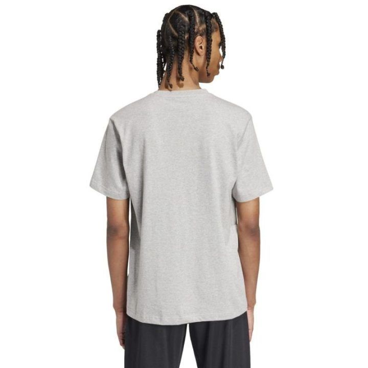 Vyriški medvilniniai marškinėliai adidas Modern Essentials Graphic, pilki