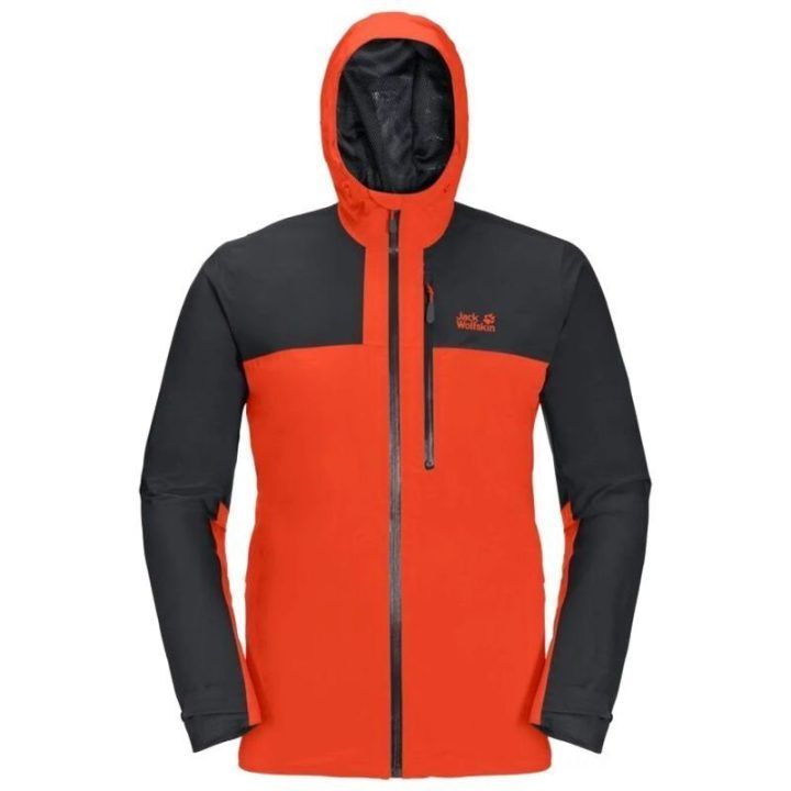 Vyriška striukė nuo vėjo Jack Wolfskin Go Hike, raudona