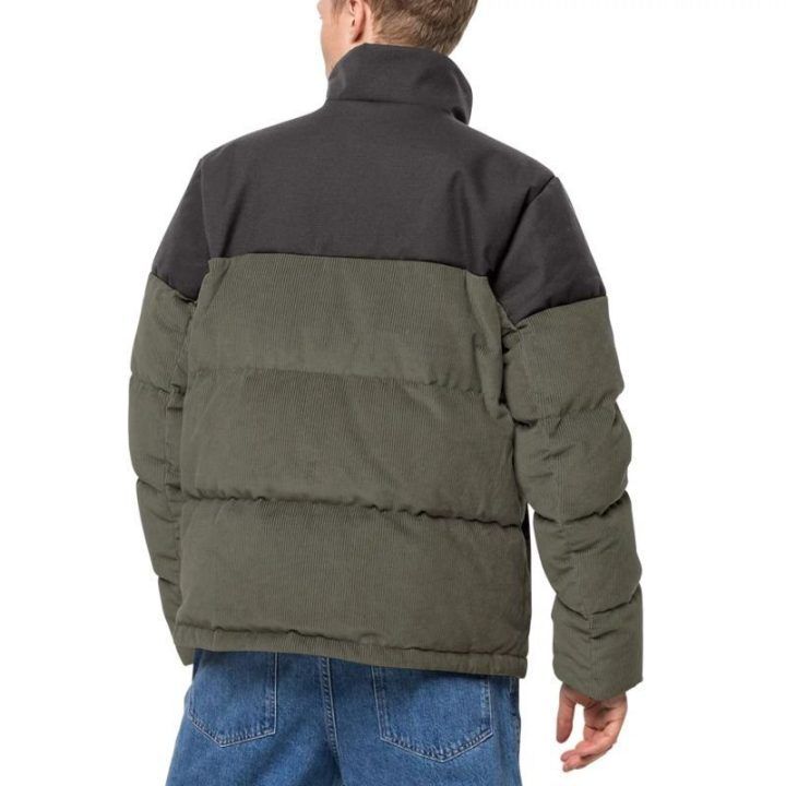 Vyriška striukė Jack Wolfskin Nature Corduroy, žalia