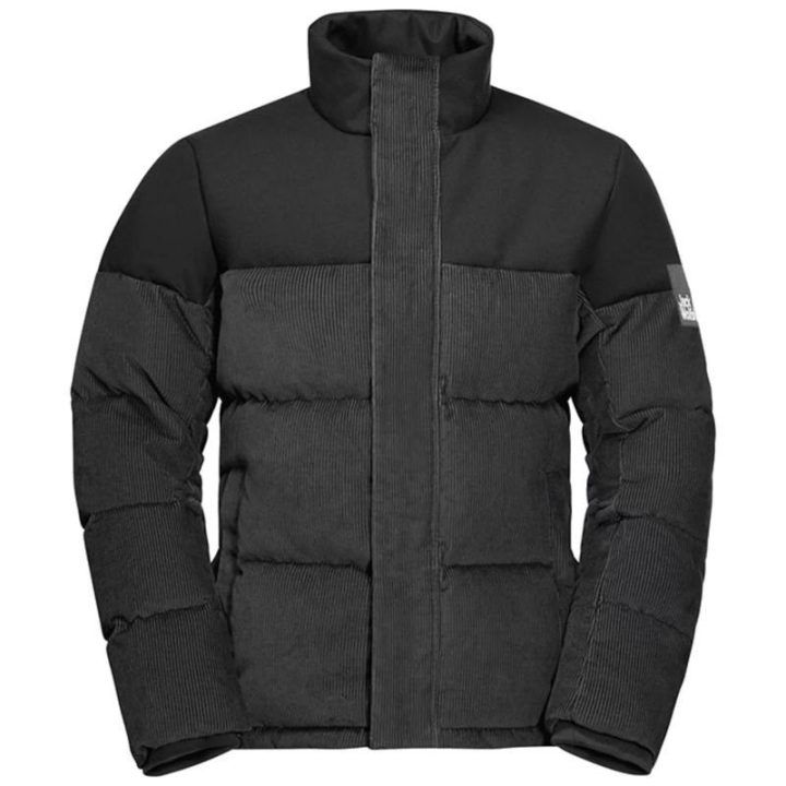 Vyriška striukė Jack Wolfskin Nature Corduroy, juoda