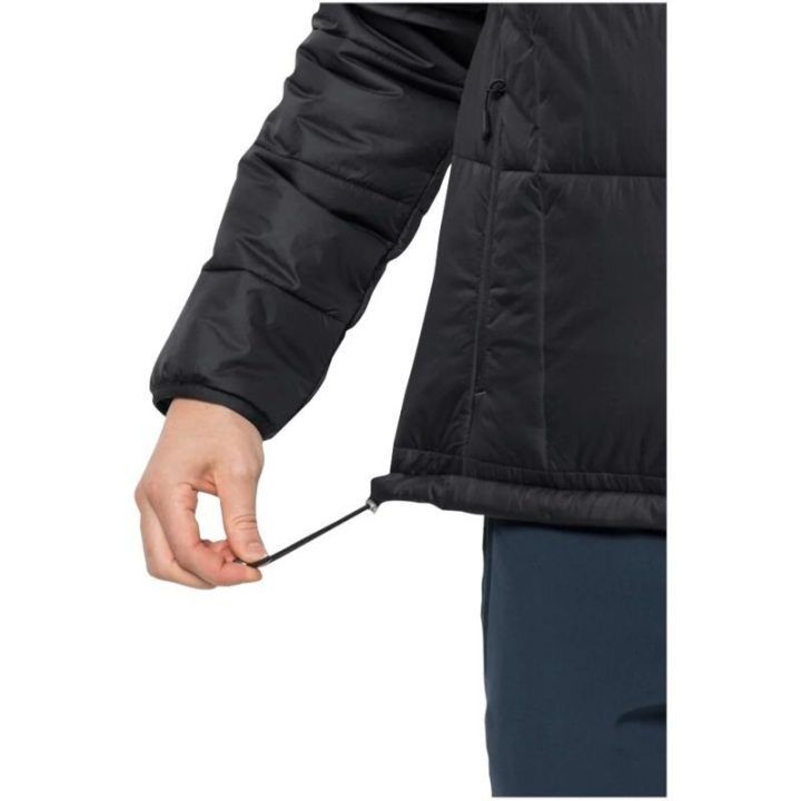 Vyriška žieminė striukė Jack Wolfskin Bergland INS, juoda