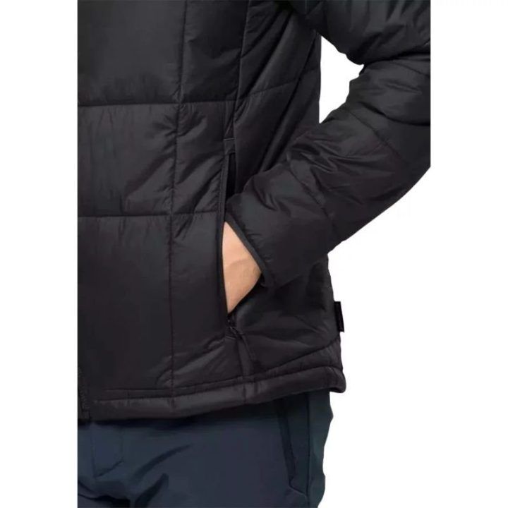 Vyriška žieminė striukė Jack Wolfskin Bergland INS, juoda