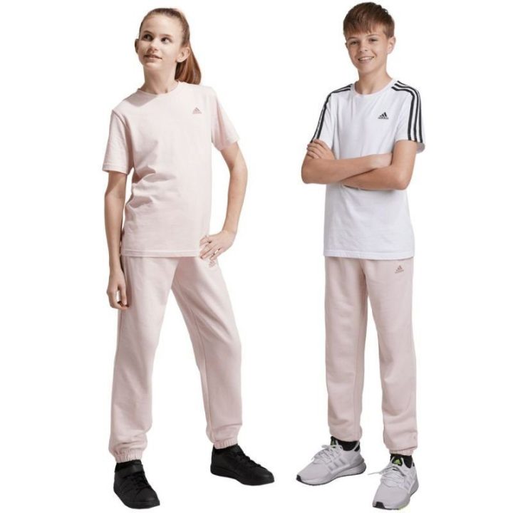 Vaikiškos medvilninės sportinės kelnės adidas Essentials