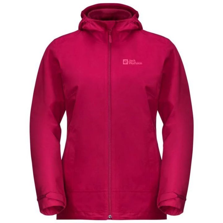 Moteriška striukė Jack Wolfskin Nature Corduroy, violetinė