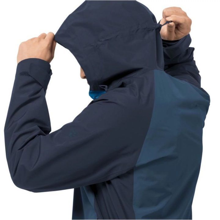 Vyriška striukė nuo vėjo Jack Wolfskin Mount Isa, mėlyna