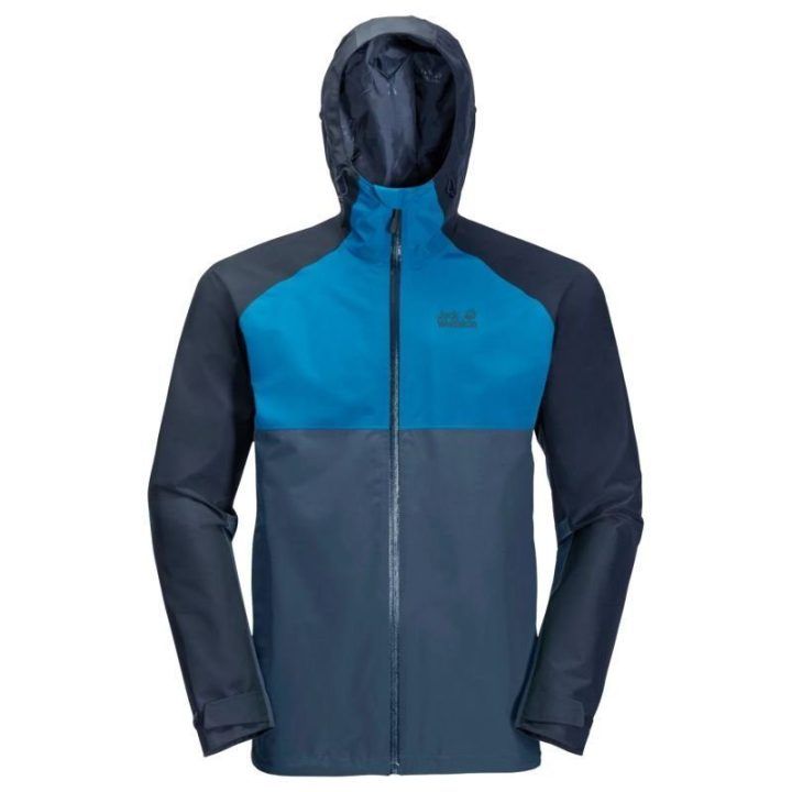 Vyriška striukė nuo vėjo Jack Wolfskin Mount Isa, mėlyna