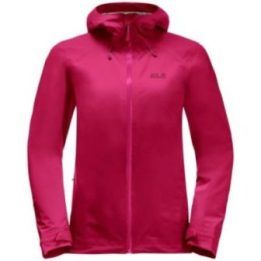 Moteriška neperšlampama striukė Jack Wolfskin Highest Peak, rožinė