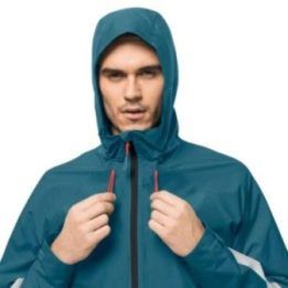 Vyriška striukė nuo vėjo Jack Wolfskin Morobbia 2L, mėlyna