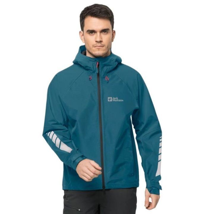 Vyriška striukė nuo vėjo Jack Wolfskin Morobbia 2L, mėlyna