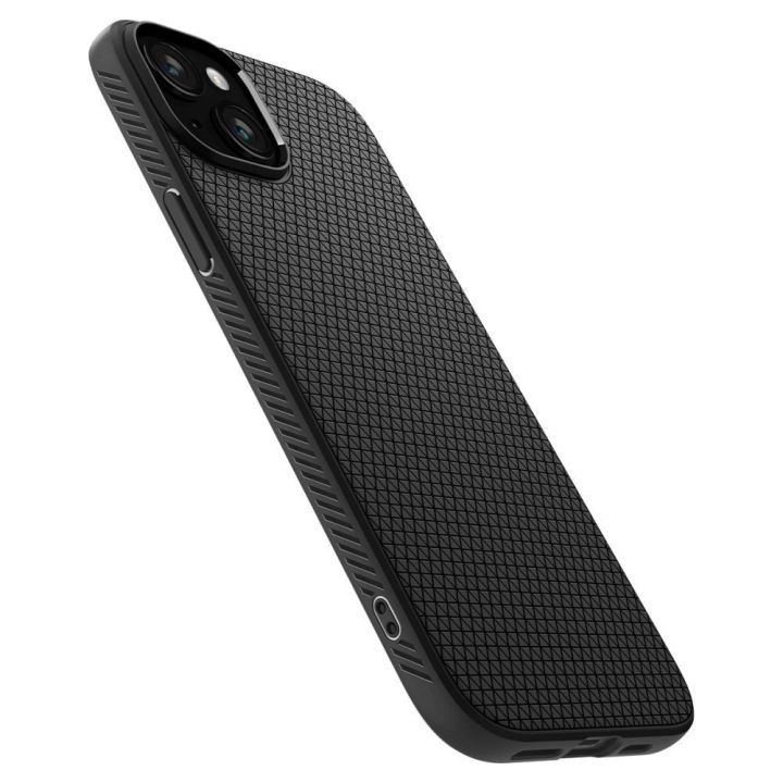 SPIGEN LIQUID AIR IPHONE 15 MATINIS JUODAS