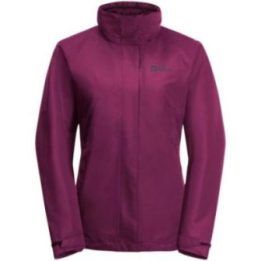 Moteriška 3 viename striukė Jack Wolfskin Geisshorn, violetinė