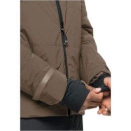 Vyriška striukė nuo vėjo Jack Wolfskin Bike Commute Ins, ruda