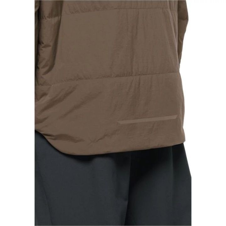 Vyriška striukė nuo vėjo Jack Wolfskin Bike Commute Ins, ruda