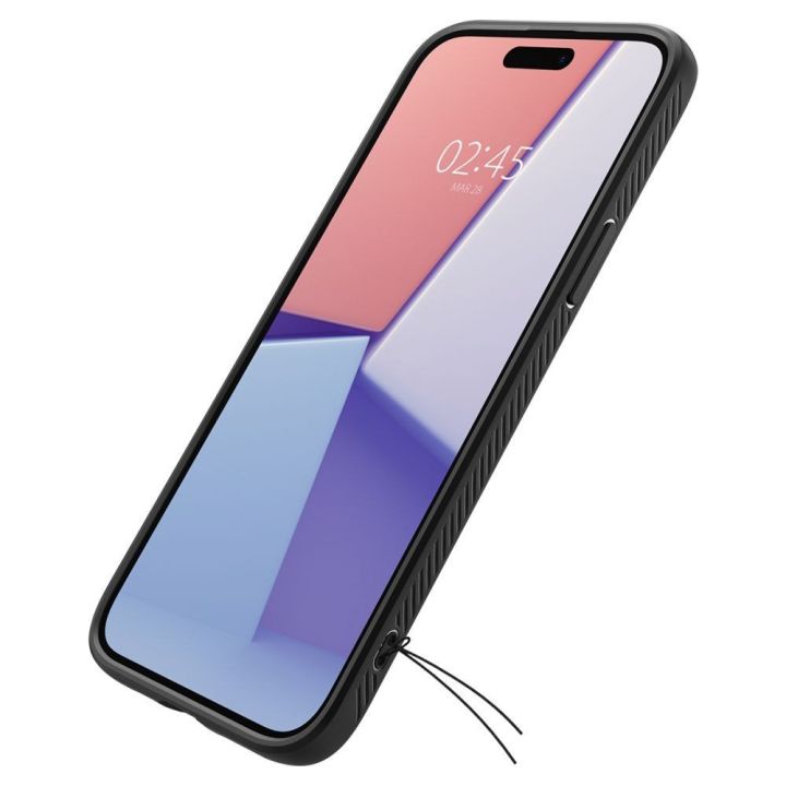 SPIGEN LIQUID AIR IPHONE 15 MATINIS JUODAS