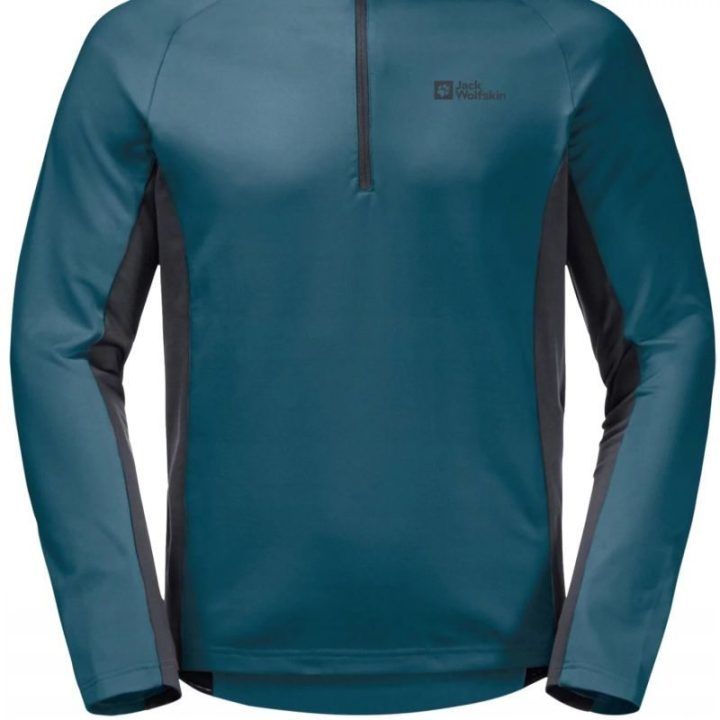 Vyriškas flisinis džemperis Jack Wolfskin Morobbia, mėlynas