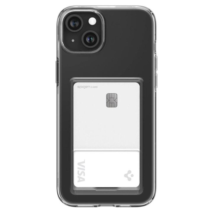 Spigen Crystal Slot , krištolo skaidrumo - iPhone 15 Plus