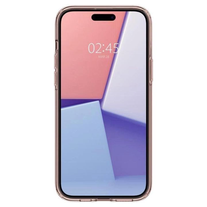 Spigen Crystal Flex , rožinis krištolas - iPhone 15 Plus