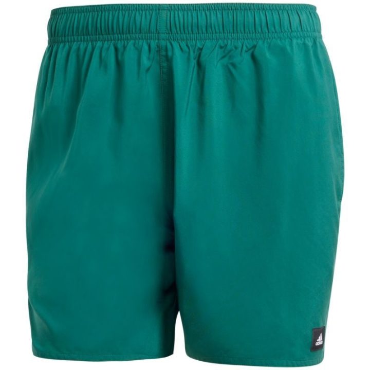 Vyriški maudymosi šortai adidas Solid CLX Short-Length, žali