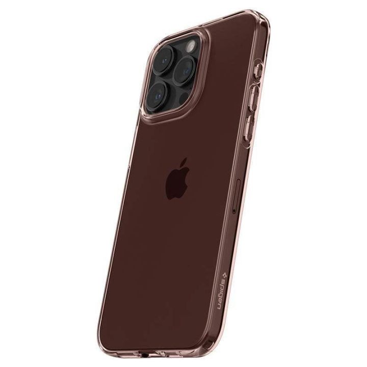 Spigen Crystal Flex , rožinis krištolas - iPhone 15 Pro Max