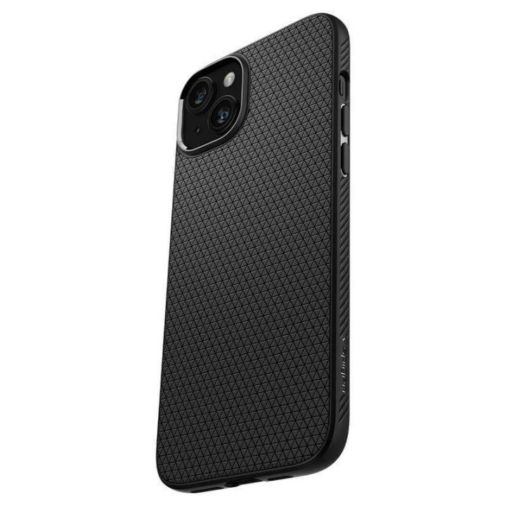 SPIGEN LIQUID AIR IPHONE 15 PLUS MATINIS JUODAS